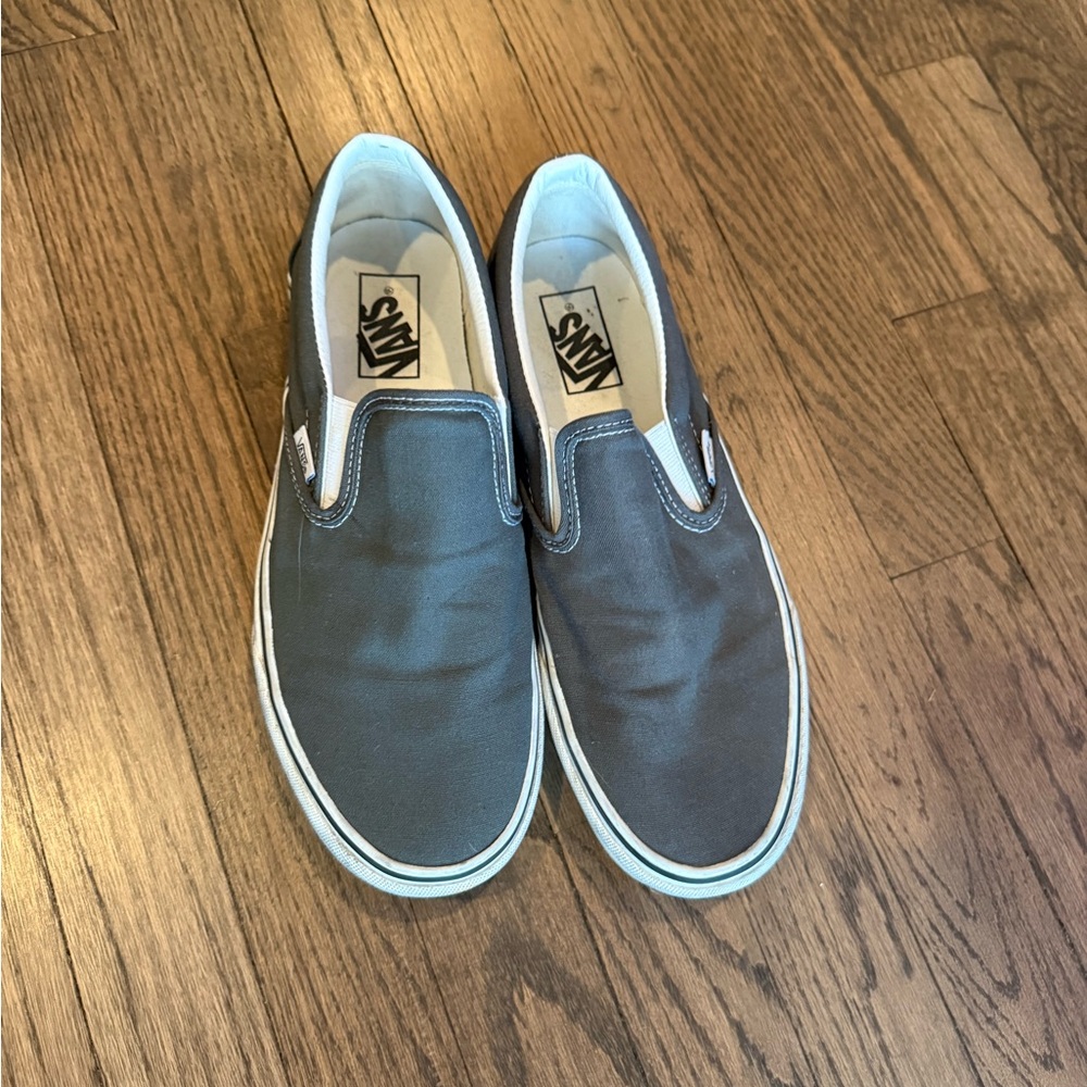 Vans Classic Gray Slip-On Shoes